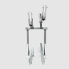 Dual Cycle Rack/dobbeltdekker Birdrock Home 4 sykkelstativ med oppbevaring