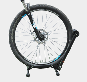 Metall sykkelgulv sammenleggbar stativ sykkel innendørs stativ med oppbevaring