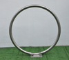 Enkel bøyle helvinklet ring sykkelstativ Curve Circle Cycle Stand
