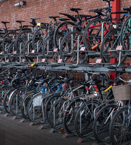 Byområder Sykkelparkering