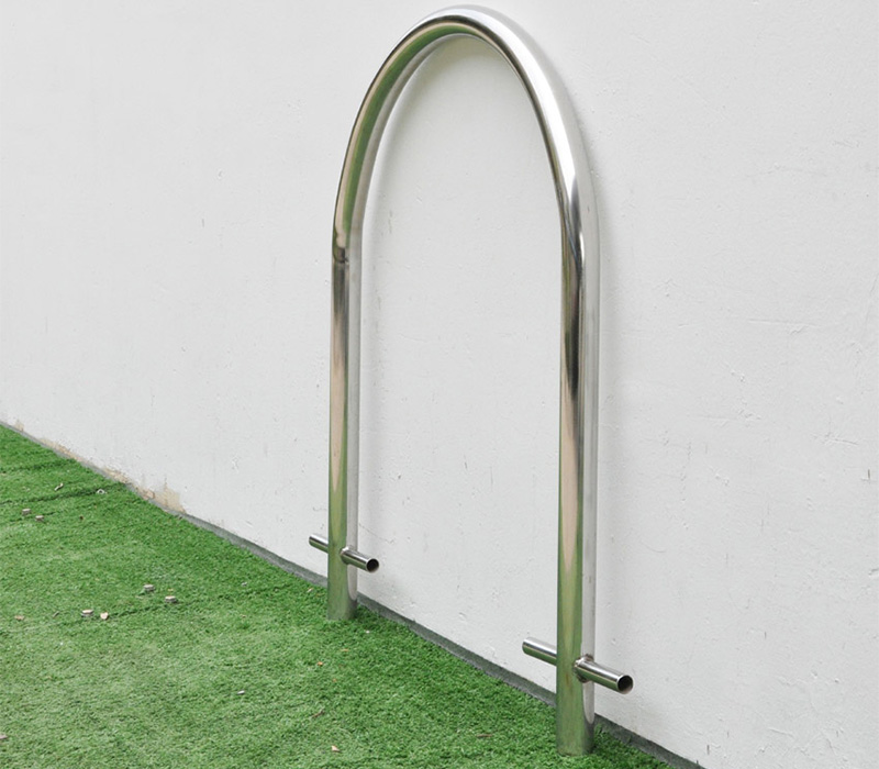 Staniless Steel Billigste leilighet Fortau sykkelstativ for sykkelparkering