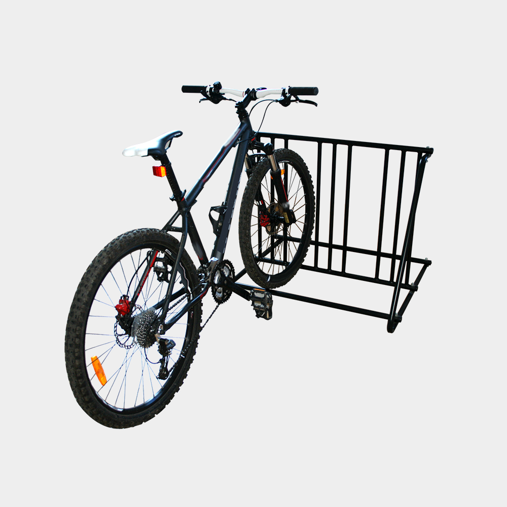 Multifunksjonelt sykkelstativ i aluminiumslegering med justerbar rutenett for skjerm for 6 sykler